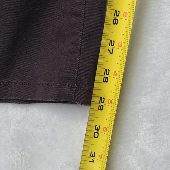 One 5 One Womens Size 12 Authentic Denim Brown Stretch Pants - Picture 11 of 12